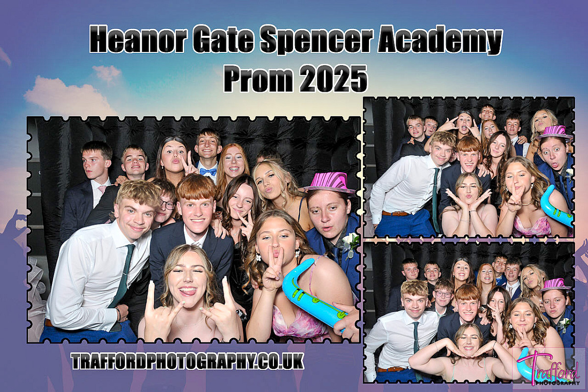 Heanor Gate Spencer Academy prom 2025